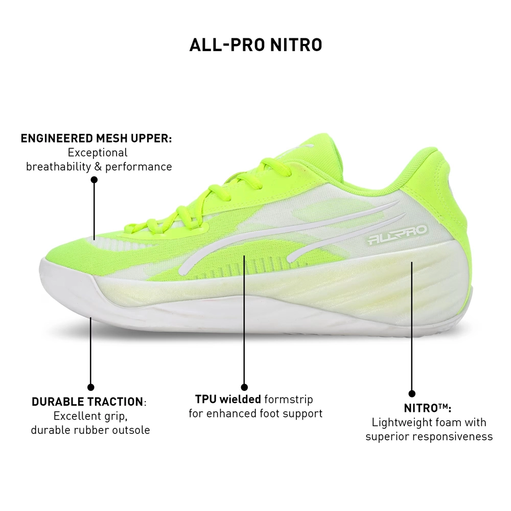 volt green basketball shoes