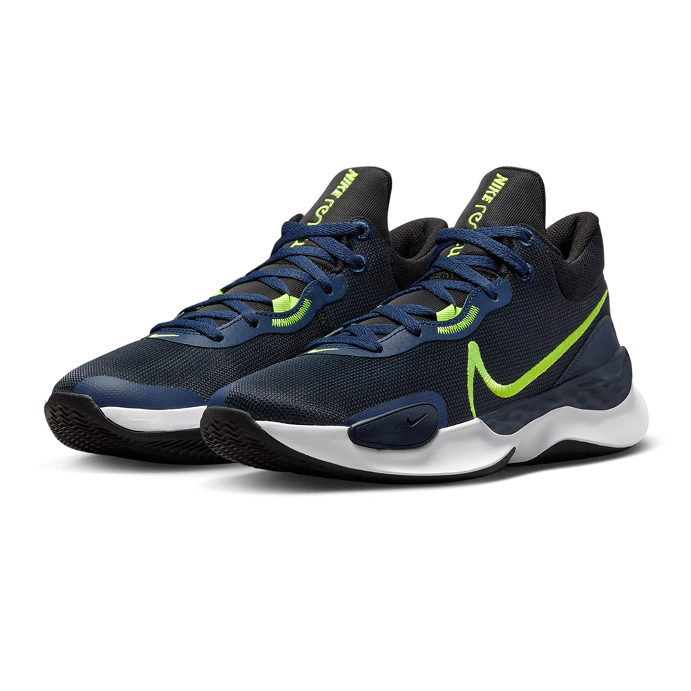 Nike - NIKE ELEVATE 3 BASKETBALL SHOES 'BLUE' - NBA