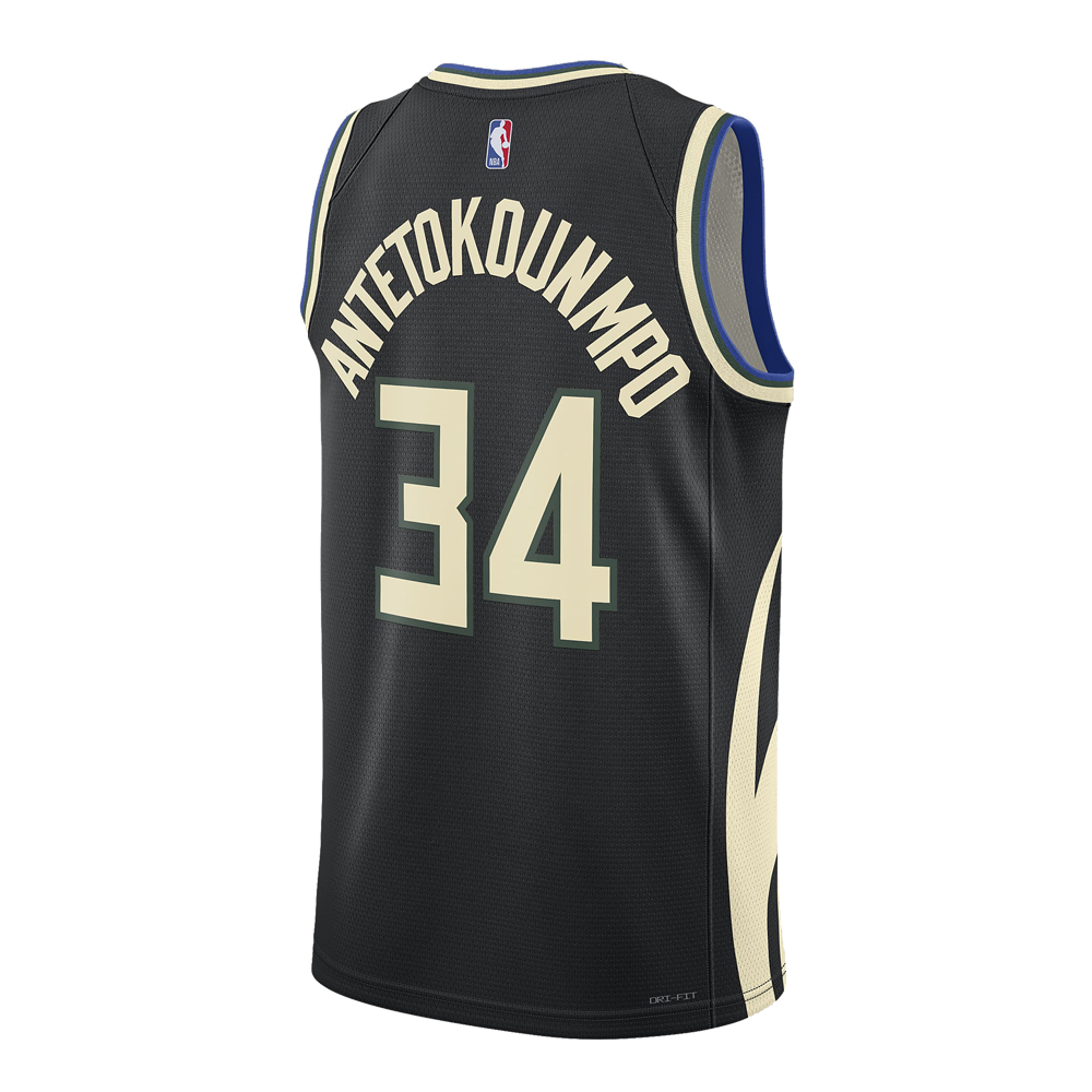 Jordan - JORDAN MILWAUKEE BUCKS GIANNIS ANTETOKOUNMPO DRI-FIT NBA ...