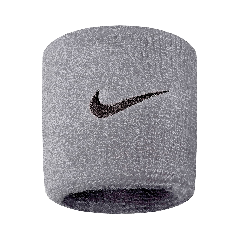 Nike - Nike Swoosh Wristband (1 Pair) 'Grey' - NBA