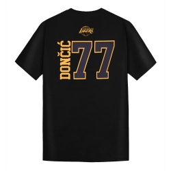 NBA LUKA DONCIC LOS ANGELES LAKERS CLASSIC T-SHIRT 'BLACK'