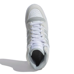 ADIDAS MENS BREAK START MID SNEAKERS 'WHITE/GREY'