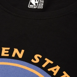 NBA GOLDEN STATE WARRIORS CLASSIC CREST T-SHIRT-BLACK