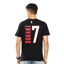 NBA KEVIN DURANT HOUSTON ROCKETS CLASSIC PRINTED T-SHIRT 'BLACK'