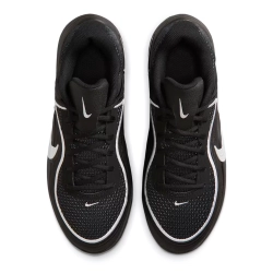 NIKE MEN'S PRECISION 8 LOW BASKETBALL SHOES - 'BLACK'