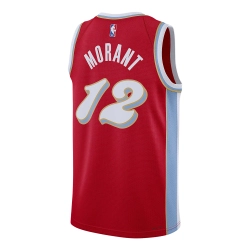 NIKE JA MORANT MEMPHIS GRIZZLIES 2024/25 CITY EDITION DRI-FIT NBA SWINGMAN JERSEY 'RED'