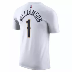 NIKE NEW ORLEANS PELICANS ZION WILLIAMSON T-SHIRT 'WHITE'