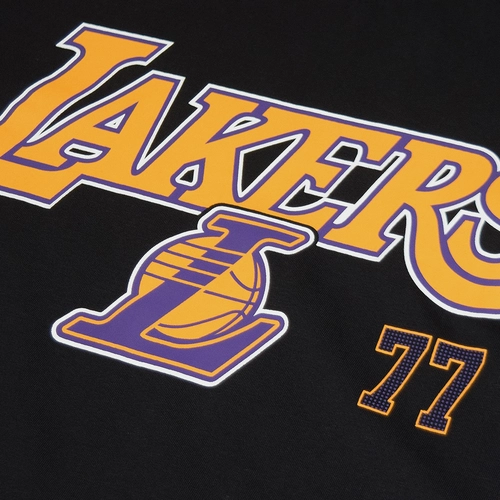 NBA - NBA LUKA DONCIC LOS ANGELES LAKERS CLASSIC T-SHIRT 'BLACK' - NBA