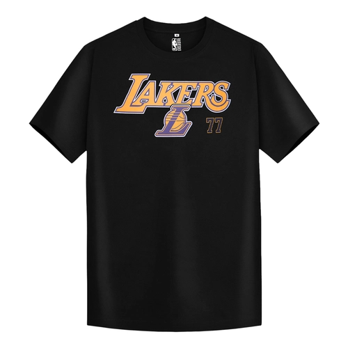 NBA - NBA LUKA DONCIC LOS ANGELES LAKERS CLASSIC T-SHIRT 'BLACK' - NBA