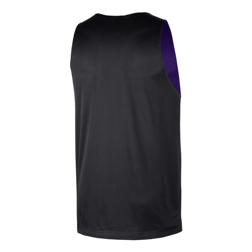 NIKE LOS ANGELES LAKERS COURTSIDE NBA MESH REVERSIBLE PRACTICE JERSEY 'PURPLE'