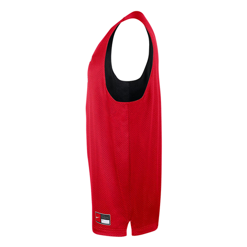 NIKE CHICAGO BULLS COURTSIDE NBA MESH REVERSIBLE PRACTICE JERSEY 'RED'