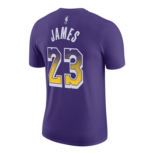 NIKE LEBRON JAMES LOS ANGELES SELECT SERIES NBA T-SHIRT 'PURPLE'