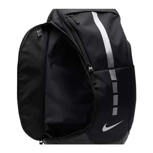 NIKE HOOPS ELITE PRO BACKPACK 'BLACK/METALLIC COOL GREY'