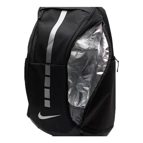 NIKE HOOPS ELITE PRO BACKPACK 'BLACK/METALLIC COOL GREY'