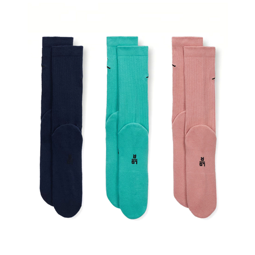 JORDAN EVERYDAY CREW SOCKS (3 PAIRS) 'MULTI-COLOUR'