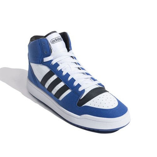 ADIDAS MENS BREAK START MID SNEAKERS 'ROYAL BLUE/WHITE/BLACK'