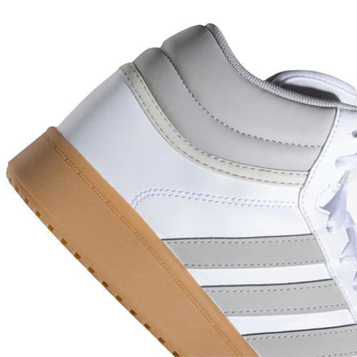 ADIDAS HOOPS 4.0 MID SNEAKERS 'WHITE/GREY'