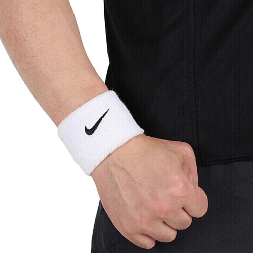 nike wristband white