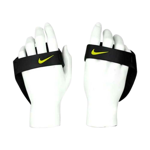 NIKE ALPHA TRAINING GRIP 'BLACK/DARK CHARCOAL/ATOMIC GREEN'