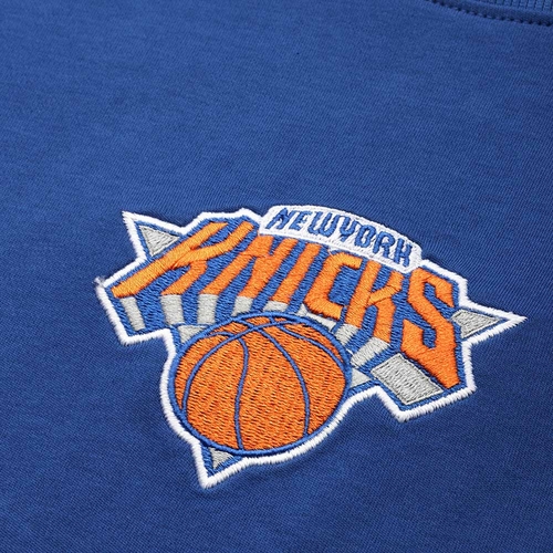 NBA NEW YORK KNICKS GRAPHIC OVERSIZED T-SHIRT 'BLUE'