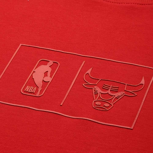 NBA CHICAGO BULLS CITY OVERSIZED T-SHIRT 'RED'