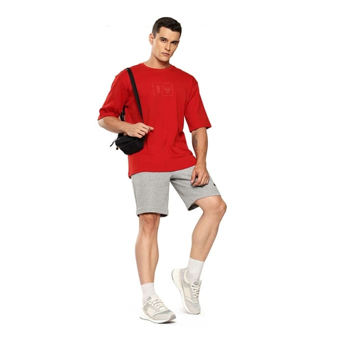 NBA CHICAGO BULLS CITY OVERSIZED T-SHIRT 'RED'