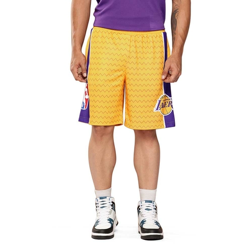NBA LOS ANGELES LAKERS GAME DAY SHORTS 'YELLOW'