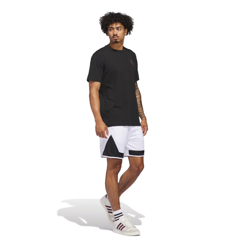 ADIDAS HOOPS FOR ALL GRAPHIC TEE 'BLACK'