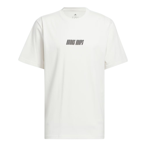 ADIDAS HOOPS GRAPHIC TEE 'WHITE'