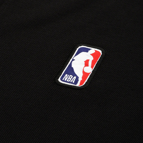 NBA GOLDEN STATE WARRIORS: CLASSIC POLO T-SHIRT 'BLACK'