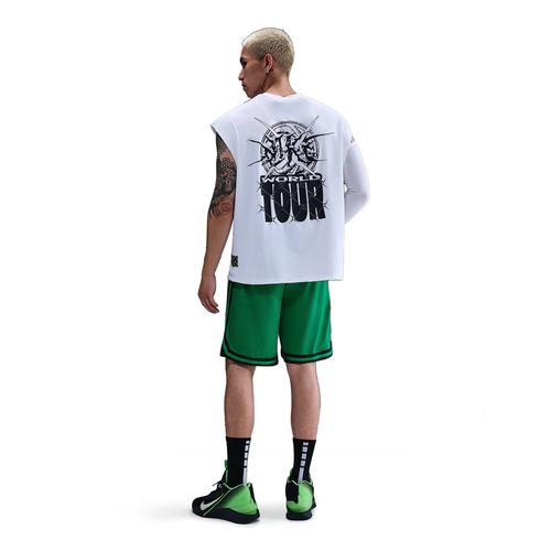 NIKE DNA DRI-FIT 8 INCHES BASKETBALL SHORTS 'GREEN/BLACK'