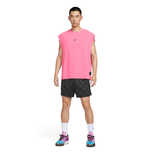 NIKE DRI-FIT MEN'S 6 INCHES BASKETBALL SHORTS STREET 'ANTHRA/BLACK'