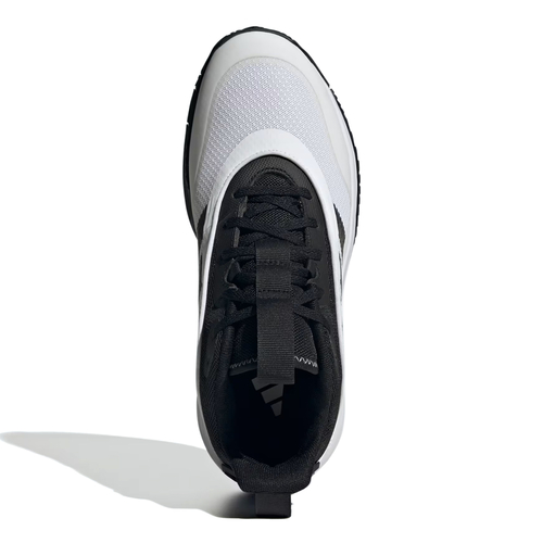 ADIDAS MEN'S OWN THE GAME 3.0 BASKETBALL SHOES 'CLOUD WHITE / CORE BLACK'