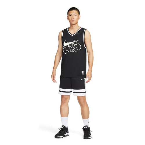 Nike Men's Dri-FIT 20.5cm (approx.) Basketball Shorts - Black/White