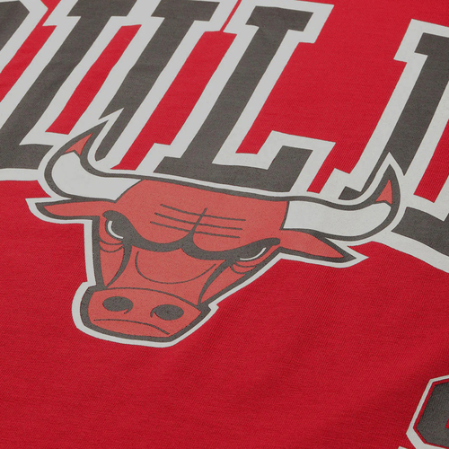 NBA: DENNIS RODMAN CLASSIC NUMBERED OVERSIZED T-SHIRT-RED