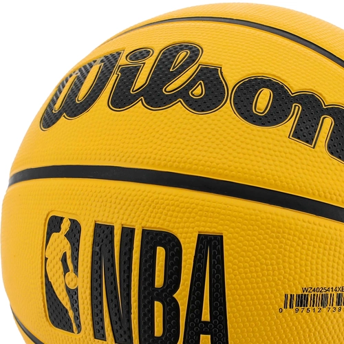 WILSON NBA TEAM TRIBUTE SOLID LOS ANGELES LAKERS SIZE 7 BASKETBALL 'YELLOW'