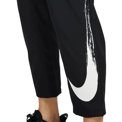 NIKE FORM MEN'S DRI-FIT OPEN-HEM VERSATILE TROUSERS 'BLACK'