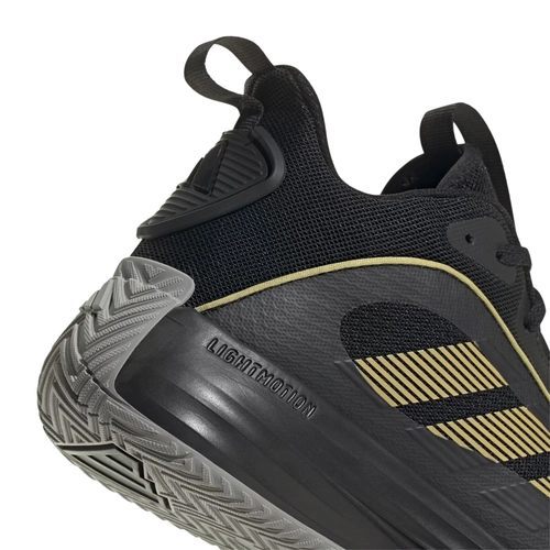 adidas black and gold basketball shoes