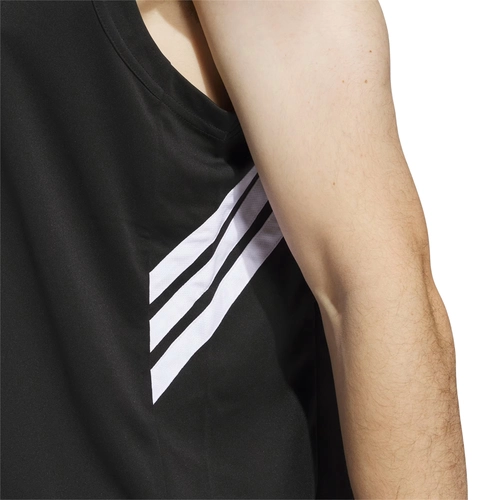 ADIDAS MEN'S BASKETBALL LEGENDS TANK TOP 'CORE BLACK'