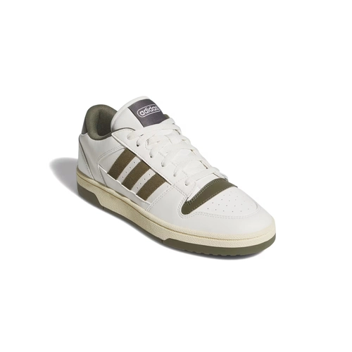 ADIDAS BREAK START SHOES 'CORE WHITE / OLIVE STRATA / CHARCOAL'