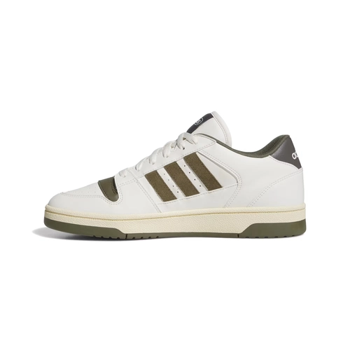 ADIDAS BREAK START SHOES 'CORE WHITE / OLIVE STRATA / CHARCOAL'