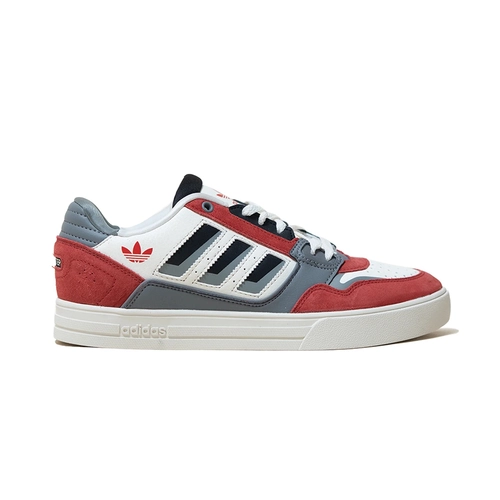 ADIDAS DROP STEP LOW 2.0 SHOE 'WHITE/GRETHR/COLRED'
