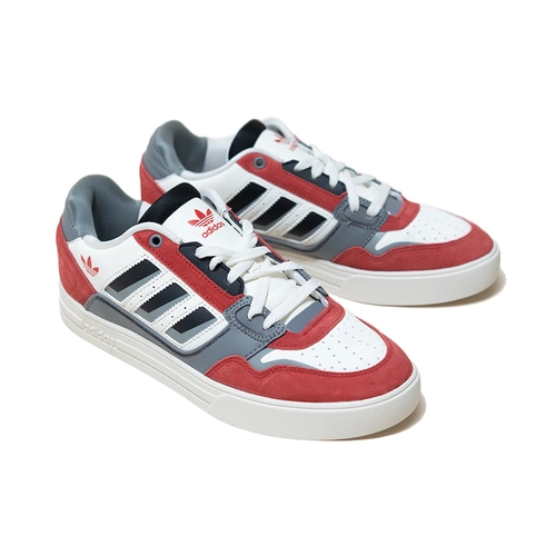 ADIDAS DROP STEP LOW 2.0 SHOE 'WHITE/GRETHR/COLRED'