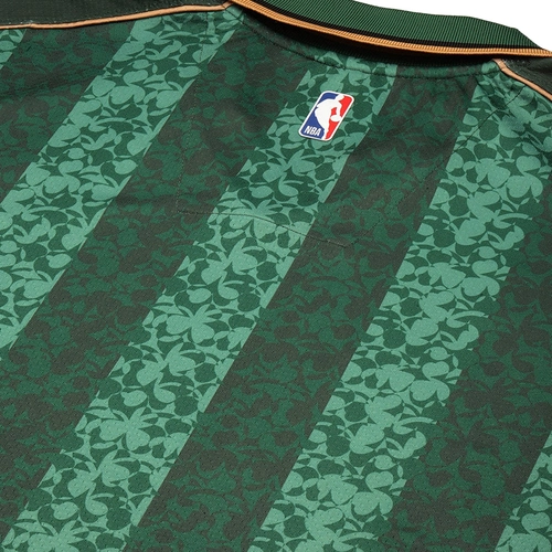 NBA: BOSTON CELTICS VINTAGE OVERSIZED POLO T-SHIRT 'GREEN'