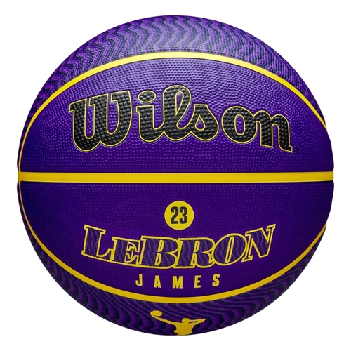 NBA Wilson - Wilson NBA Player Icon Outdoor Basketball Lebron James