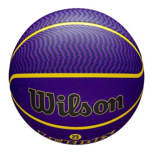 WILSON NBA PLAYER ICON OUTDOOR BASKETBALL LEBRON JAMES 'PURPLE'