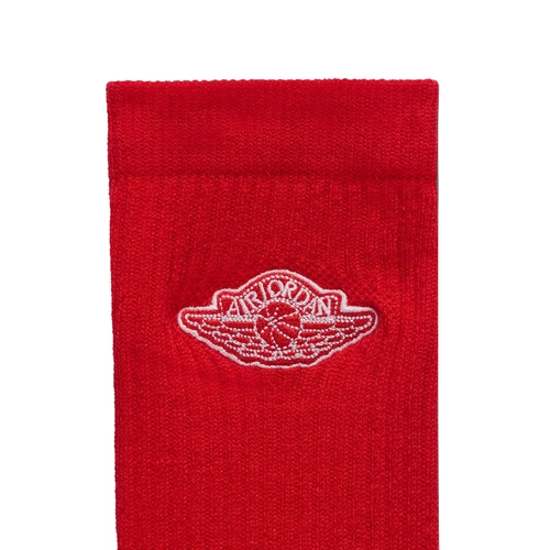 NIKE JORDAN EVERYDAY CUSHIONED CREW SOCKS (1 PAIR) 'RED'