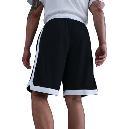 NIKE MEN'S DNA ACADEMY DRI-FIT 11 INCHES INSEAM BASKETBALL SHORTS 'BLACK/WHITE'