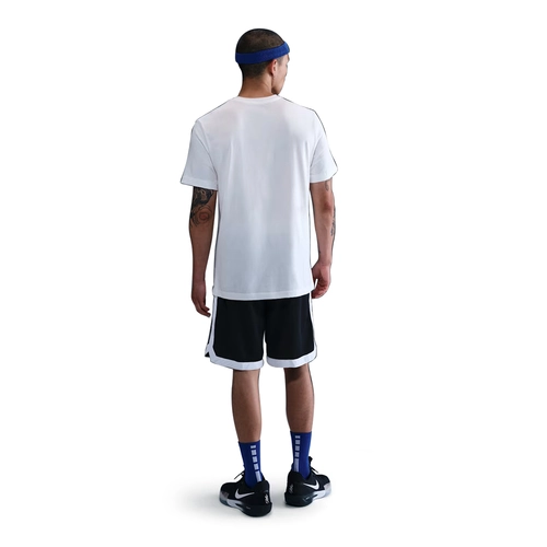 NIKE MEN'S DNA ACADEMY DRI-FIT 11 INCHES INSEAM BASKETBALL SHORTS 'BLACK/WHITE'