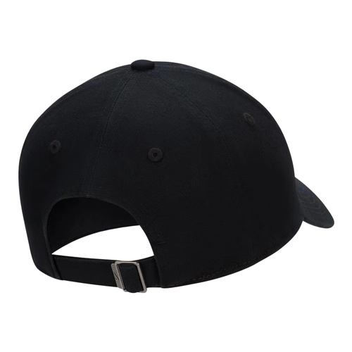 NIKE CLUB UNSTRUCTURED FUTURA WASH CAP 'BLACK/WHITE'